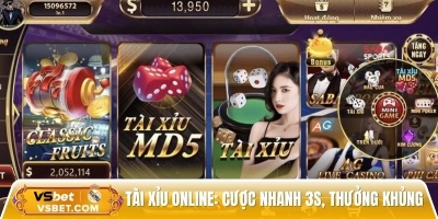 Tài xỉu online: Cược nhanh 3s, nhận thưởng đến 200% vốn